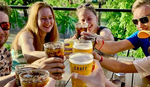 Terrasje pakken in Canada